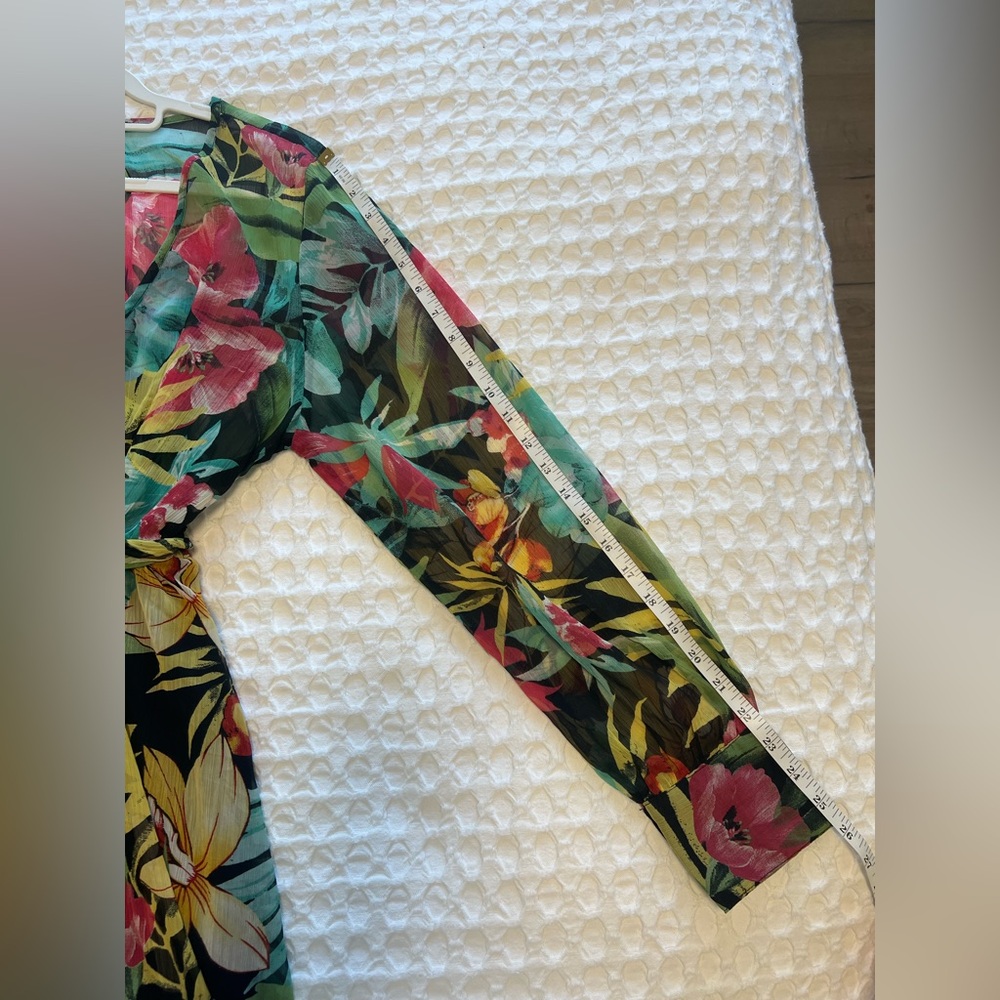 Spy Zone Exchange Tropical Floral Maxi Dress - Picture 10 of 12